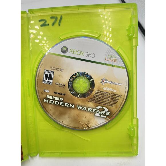 Call of Duty Modern Warfare 2 Xbox 360 CIB Complete Free Shipping 🔥 - Picture 2 of 7
